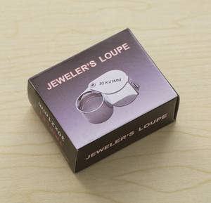 Diamantloep Beste Prijs Op Maat 21mm 10x Lensloep Metalen Opvouwbare Diamant Juwelen Edelsteen Vergrootglas - Product Image 6