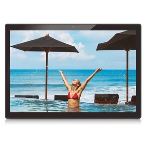 Pantalla Publicitaria Android de 24 Pulgadas y 1080P, Reproductor Multimedia Publicitario Android WIFI POE de 23.8 Pulgadas <span class=keywords><strong>con</strong></span> CMS en la <span class=keywords><strong>Nube</strong></span> Integrado - Product Image 1