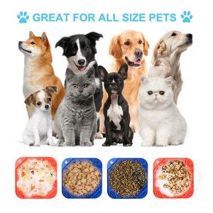 Almohadilla de silicona para lamer de forma lenta para perros, productos para mascotas con ventosa, tazón para agua y comida para gatos y perros - Product Image 5
