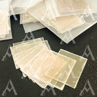 Designs d'usine de mica transparent Feuille de mica transparente de forme personnalisée transparente