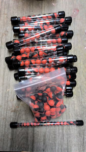 Bolas de pintura biodegradables de doble color 0,68 Cal PLA, bentonita de calcio y polvo personalizado 10%, categoría de producto, bolas de pintura - Product Image 4