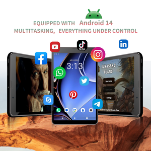 แท็บเล็ตพกพาขนาด 8 นิ้ว ระบบ Android 14 ชิปประมวลผล Qualcomm Octa Core 2.1GHz แรม 4GB หน้าจอ 1280x800 รองรับ Wi-Fi ซิมคู่ 4G LTE โทรได้  มินิพีซี OEM - Product Image 2