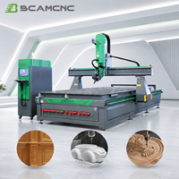 Máquina CNC Router de 4 Ejes ATC de Alta Resistencia para Grabado en Madera, Muebles Personalizados y Gabinetes