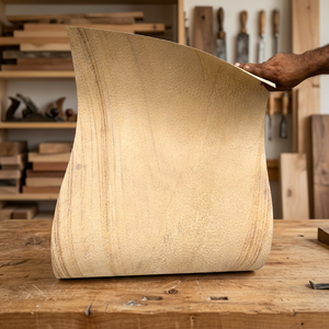 Lámina de Chapa de Madera Minimalista, Material de Madera Natural Duradero para Taller - Product Image 3