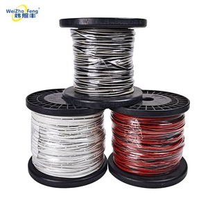 UL2468 <span class=keywords><strong>22AWG</strong></span> PVC絶縁99.9% 銅フラットケーブルフレキシブル2-4ピン加熱LEDストリップ & RVBスピーカーワイヤー2x0.75mm - Product Image 6