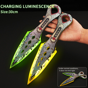 Modèle de jouet héritage <span class=keywords><strong>Apex</strong></span> Legends, cosplay, collection de jeux informatiques, kunai en acrylique, plastique luminescent <span class=keywords><strong>Apex</strong></span> Legends - Product Image 2