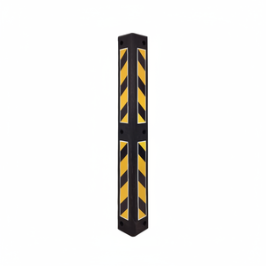 Peso ligero Alta protección Diagonal Amarillo Negro Rayas PVC -PE Protector de columna de esquina 12296 UB R - Product Image 2