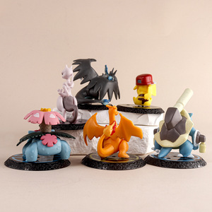 Figurine de monstre de <span class=keywords><strong>dessin</strong></span> <span class=keywords><strong>animé</strong></span> style Q, boîte mystère et Gashapon, statue de créature fantastique mignonne, jouet de décoration de bureau - Product Image 4