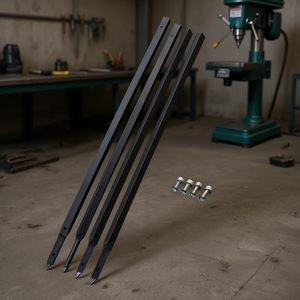 Tubo de Extensión de Acero para Taladro de Suelo, Conexión de 13'1''x3'3'' para Máquinas Perforadoras - Product Image 2