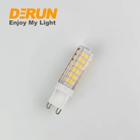 Prix d'usine, ampoule LED G9 capsule 3W 4W 5W 6W 7W 8W 9W, 220-240V, ampoule LED G9 à deux broches pour éclairage intérieur, LED-G9