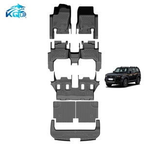 Tapis de voiture complets en TPE KQD, tapis de coffre arrière, coussin arrière résistant à l'usure, facile à nettoyer pour TOYOTA Prado LC250 2024 - Product Image 1