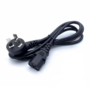 Ac <b>Power</b> Cord 1.5m Pure Copper C19 <b>Plug</b> For Computer Monitor Printer GBT5023.5-2008 Standard - Product Image 1