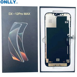 หน้าจอ Gx สำหรับ iPhone 12 12Promax 13 14 15 16 17 จอแสดงผล Oled สำหรับเปลี่ยน iPhone X Gx จอ LCD Oled ผ่านการทดสอบ 100% - Product Image 1