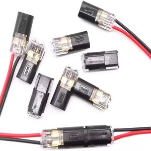 Connecteur <span class=keywords><strong>Électrique</strong></span> <span class=keywords><strong>Automobile</strong></span> Étanche à 2 Broches pour Câble, Raccordement de Bornes de Bande de Connexion - Product Image 3