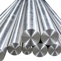 Barra Redonda de Aluminio de Fábrica 6061 6063 6082 T5T6, Barra de Aluminio Sólida de Alta Precisión para Aplicaciones de Construcción y Estructurales