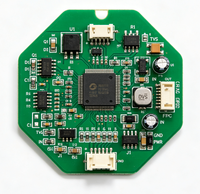 Circuit imprimé de phare LED automobile, PCB multicouche à impédance, PCBA Gerber personnalisé pour l'éclairage des véhicules