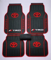 Tapis de sol en cuir antidérapant en PVC, tapis en caoutchouc 5D, tapis de lavage automatique, tapis de sol de voiture universel, tapis de qualité supérieure, prix d'usine