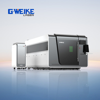 Machine de découpe laser à fibre CNC entièrement fermée LF3015GA avec système de contrôle Cypcut pour tôles métalliques, prenant en charge les formats AI/LAS/BMP