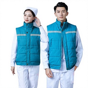 Nouvelle veste matelassée d'urgence en coton pour infirmières, modèle 120, manteau d'hiver, combinaison de premiers secours en tissu Dobby, avec clip pour harnais de cheval - Product Image 1