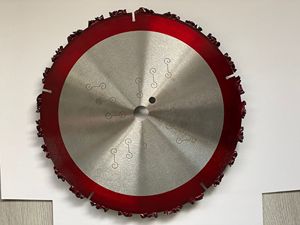 Твердосплавная пила из сплава с напайками из карбида и покрытием CrN для аварийно-спасательных работ, демонтажа пней деревьев и тонких пластин из дерева/металла - Product Image 6