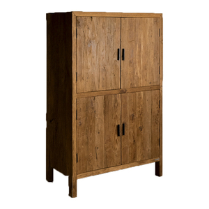 Buffet de rangement <span class=keywords><strong>scandinave</strong></span> japonais en bois massif <span class=keywords><strong>vintage</strong></span> bûche quatre seaux wabi-sabi vent bibliothèque - Product Image 1