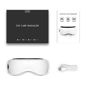 Novo massageador de olhos quente e frio, melhora a música do sono 4d, airbag elétrica inteligente, massageador de olhos frio e vibratório com compressão térmica - Product Image 6