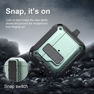 Nillkin — coque de protection intégrale robuste et Anti-choc pour iPhone, compatible modèles Airpod Pro 1/2/3, <span class=keywords><strong>avec</strong></span> keytway, anti-rideau - Product Image 4