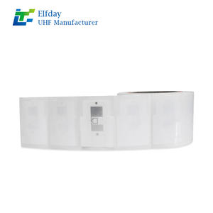 Tag Elektronik RFID UHF PET Tahan Air Chip MR6P Pasif Protokol 6C Alat Tabung Tes Medis Menggunakan 915M - Product Image 1