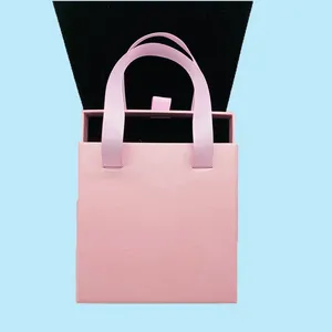 사용자 정의 핑크 슬라이딩 서랍 종이 럭셔리 보석 포장 귀여운 슬라이더 종이 선물 상자 목걸이 보석 패키지