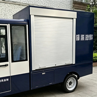 Pintu Gulung Aluminium Alloy Modern Anti Maling Tahan Lama Grosir Langsung Pabrik dengan Permukaan Finishing untuk Mobil Pemadam Kebakaran