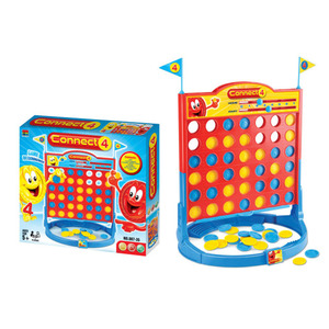 Juegos de ajedrez educativos de plástico para niños, Mini juego de ajedrez <span class=keywords><strong>4</strong></span> en fila - Product Image 2