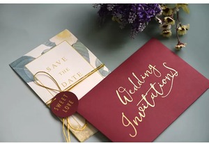 Enveloppes de style occidental avec estampage à chaud doré, invitations de mariage créatives, enveloppes personnalisées de style européen en papier - Product Image 5