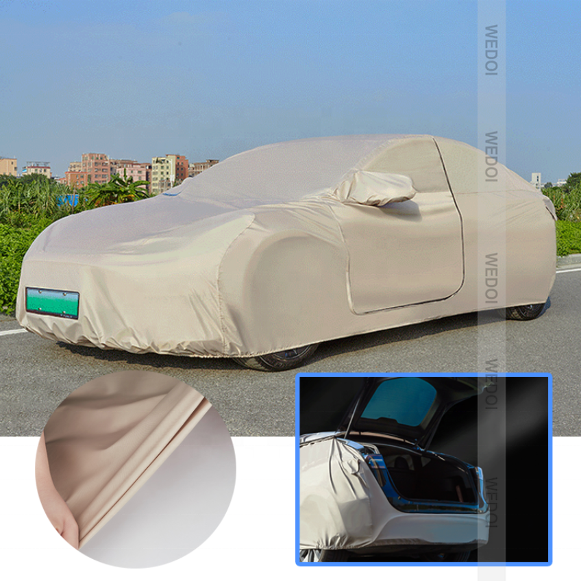 Водонепроницаемый Прочный Снежный портативный универсальный чехол с УФ-защитой для седана автомобиля из полиэстера на заказ утолщенная молния Оксфорд