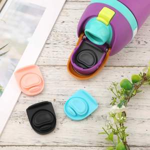 Bouchon de rechange en silicone pour tasse isotherme, anti-fuite, réutilisable, sans BPA, couvercle d'étanchéité - Product Image 4