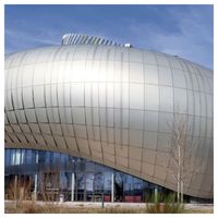 Plafonds suspendus décoratifs en aluminium, panneaux linéaires extensibles, plafonds perforés, plafonds en lattes métalliques de qualité