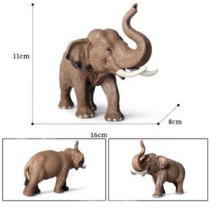 Oenux – jouet Animal en PVC, figurine d'action de Simulation d'animal sauvage de <span class=keywords><strong>for</strong></span>êt, modèle de cheval de lézard d'alpaga, vente en gros - Product Image 3