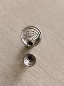 Ressorts de soupape de moteur automatique hélicoïdaux à double bobine haute performance personnalisés en usine Nouveau ressort de compression à double couche en aluminium - Product Image 2