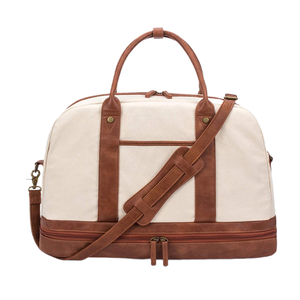 Bolsa deportiva de yoga ligera con compartimento para zapatos, bolsillo impermeable, bolsa de hombro para fin de semana, bolsa de gimnasio, bolsa de viaje - Product Image 1