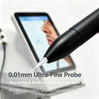 Appareil d'électrolyse professionnel indolore 27.12 Blend Tech à double efficacité en ABS, modèle de bureau pour l'épilation complète du corps et du visage