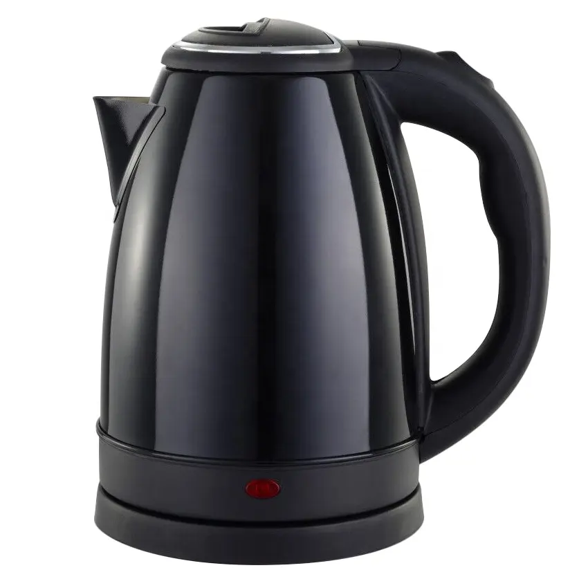 Классический черный электрический чайник с распылителем 1,8 л, 201ss, защита от кипячения, сухой чайник, бытовая техника от производителя