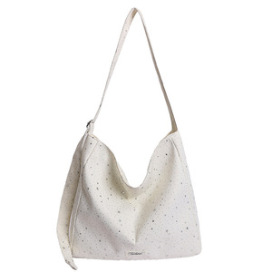 Bolso de Moda con Estampado de Estrellas y Puntos, Gran Capacidad, Versátil, de Hombro o Cruzado, Personalizado para <span class=keywords><strong>Mujer</strong></span> - Product Image 2