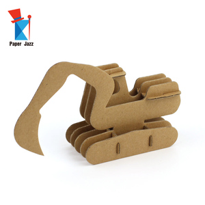 Modèle de <span class=keywords><strong>voiture</strong></span> en papier à assembler soi-même, prix d'usine, jeu de puzzle en <span class=keywords><strong>carton</strong></span> pour enfants, éducation, puzzle en papier 3D à faire soi-même - Product Image 1