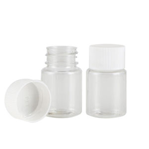 Rắn bột y học hóa chất chai với vít cap 15ml 20ml 30ml 60ml 100ml Rỗng nhựa Pill container cho chất lỏng sử dụng - Product Image 2