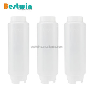 Dispensador de Salsas FIFO, Botella de Plástico PE para Salsas como <span class=keywords><strong>Ketchup</strong></span>, Mayonesa y Sirope, Ideal para Restaurantes de Comida Rápida, Cafeterías y Cocinas - Product Image 2