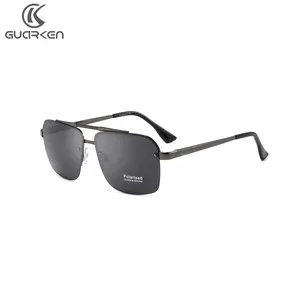 Kacamata hitam penerbangan desainer Guarken Gafas de Sol Polarizada kualitas tinggi Oculos Memino