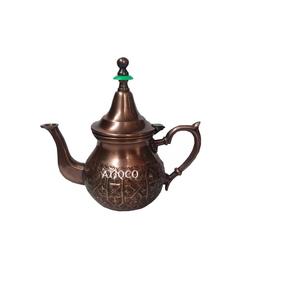 Dallah Arabe de Luxe en Laiton Plaqué Argent de Qualité Supérieure, Style Turc, Coulé à la Main et Gaufré, le Plus Vendu en Inde - Product Image 5