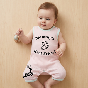 Offre Spéciale organique OCS coton bébé body doux Interlock nouveau-né noël père noël barboteuses bambou tissu fait bébé filles vêtements - Product Image 3