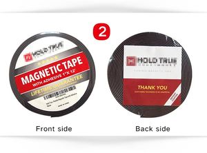 Nieuwe aanwinst zachte rubberen industriële magnetische afdichtingsstrip koelkastmagneet zelfklevende magnetische tape - Product Image 6