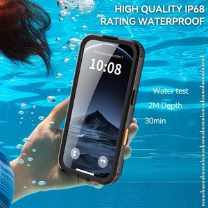 เคสโทรศัพท์กันน้ำ <span class=keywords><strong>Redpepper</strong></span> 360 Protection Magnetic IP68 สำหรับ <span class=keywords><strong>iPhone</strong></span> 17 Air 16 15 14 Plus 13 12 <span class=keywords><strong>11</strong></span> Pro Max - Product Image 4