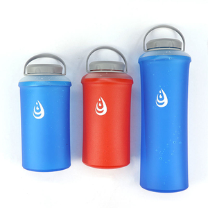 Bình Nước Oem/Odm Bình Nước 1L 1,5 L Bằng Tpu <span class=keywords><strong>Eva</strong></span> Peva Chai Thể Thao Có Thể Gập Lại Chạy Bộ Uống Nước Có Thể Gập Lại Bình Nước Mềm - Product Image 4